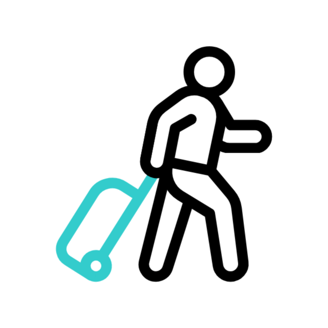 Children Traveling Illustration