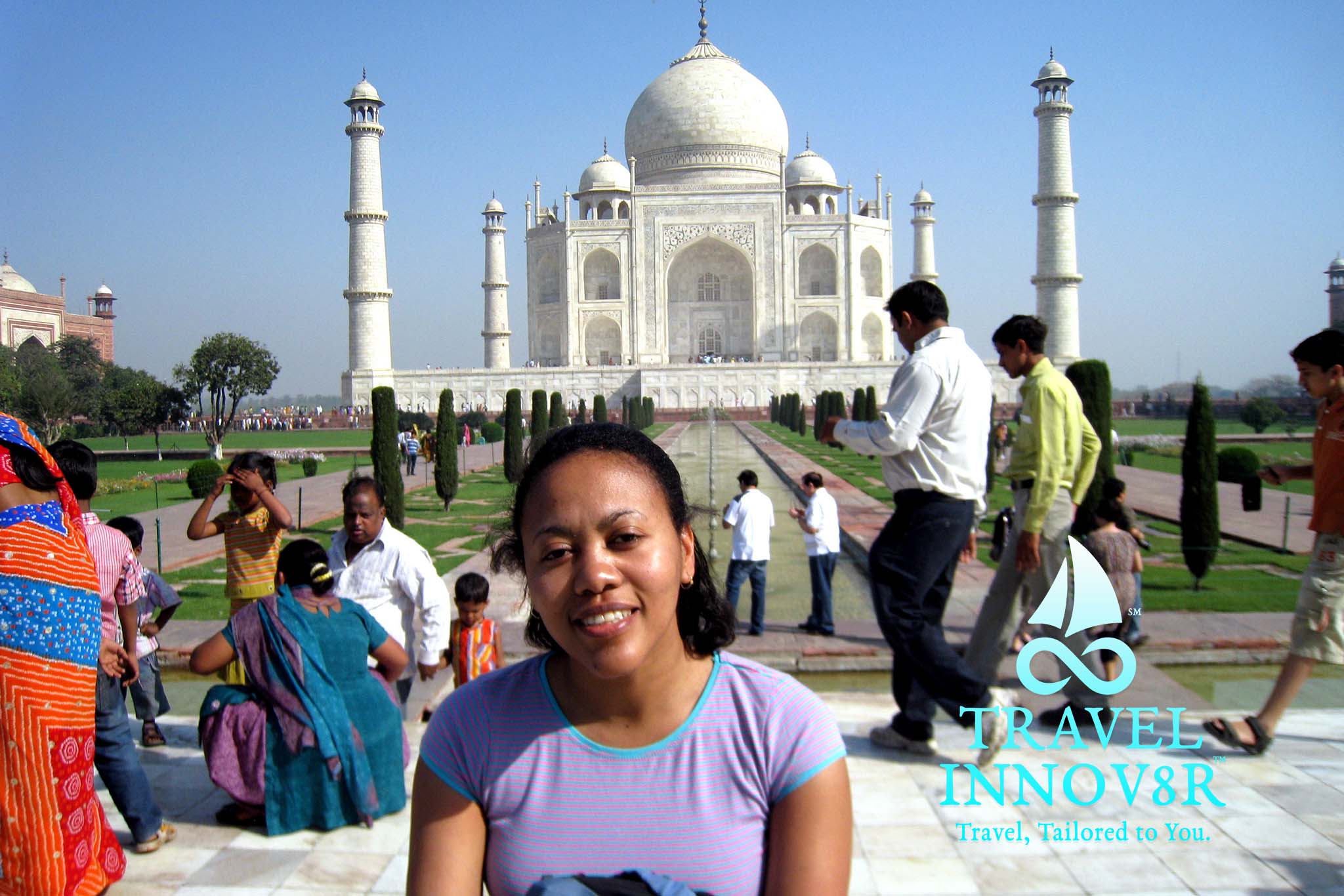 The amazing Taj Mahal. Agra, India.